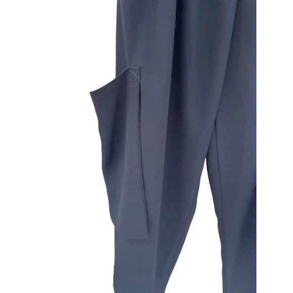 Kedem Sasson women’s One size Onesize 24 in waist black Harem pocket pants
